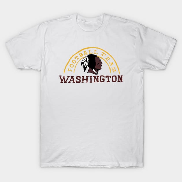 Washingtoooon Football Team 06 T-Shirt by Very Simple Graph